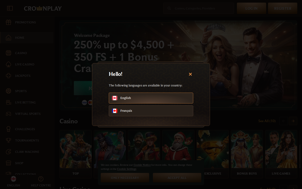 Crownplay Screenshot